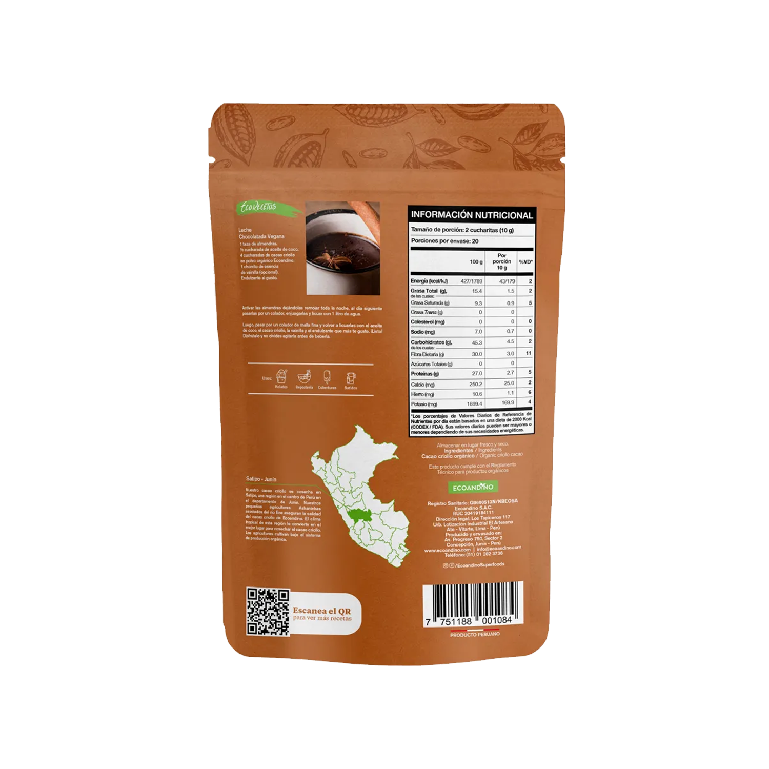 Cacao en Polvo 200g - Imagen 2