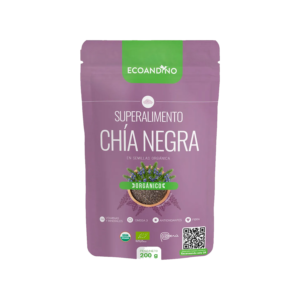 Chía Negra Orgánica en Semillas 200g