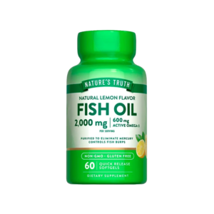 Fish Oil Omega 3 2,000mg (60 Softgels)