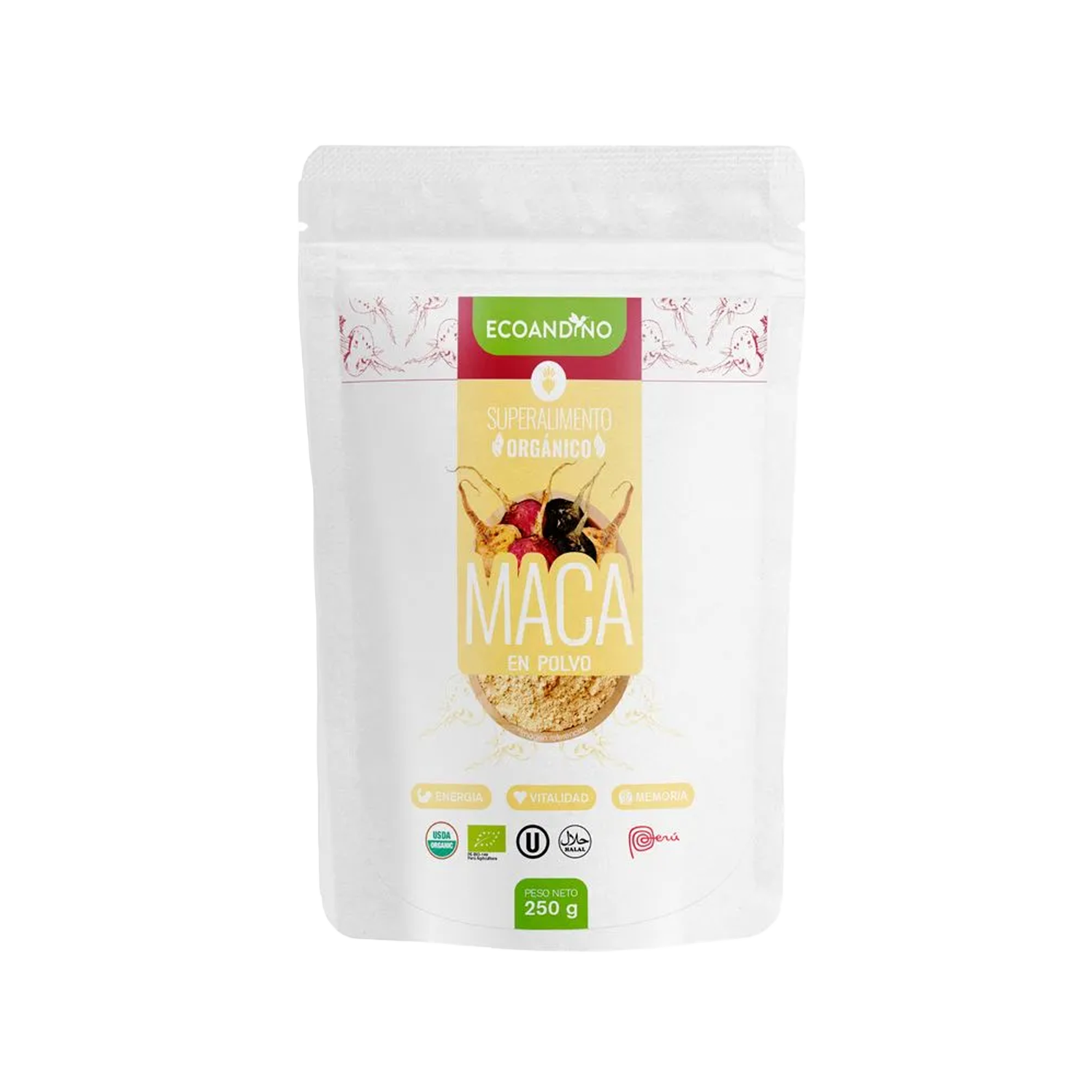 Maca en Polvo Orgánico 250g