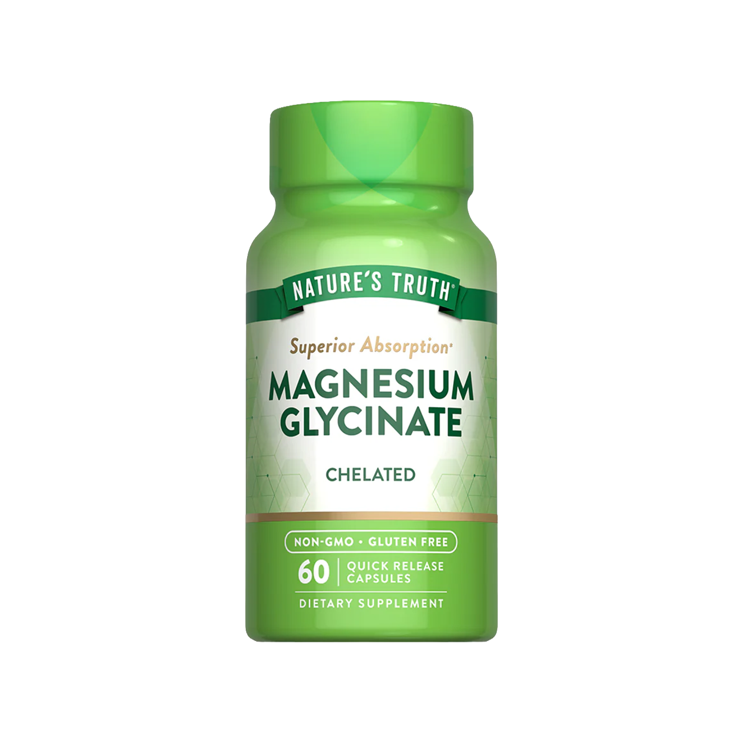 Glicinato de Magnesio 200mg (60 Caps)